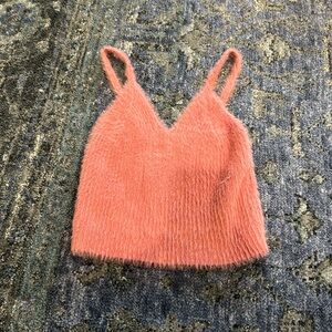 Lush pink sweater crop